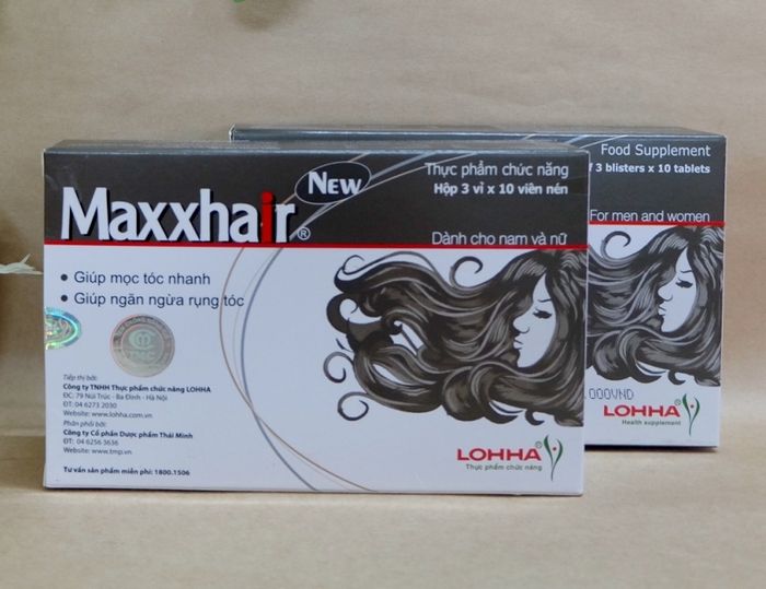 Hình ảnh thuốc trị rụng tóc Maxxhair 1