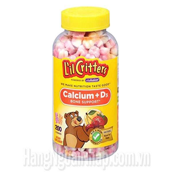 Hình ảnh 2: Kẹo gấu Calcium Gummy Bears Vitamin D