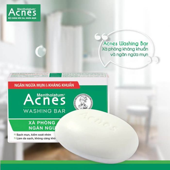 Xà phòng trị mụn Acnes - Hình 1