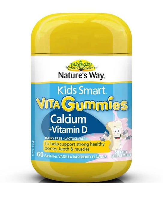 Hình ảnh 2 của NATURE'S WAY VITA GUMMIES CALCIUM + VITAMIN D