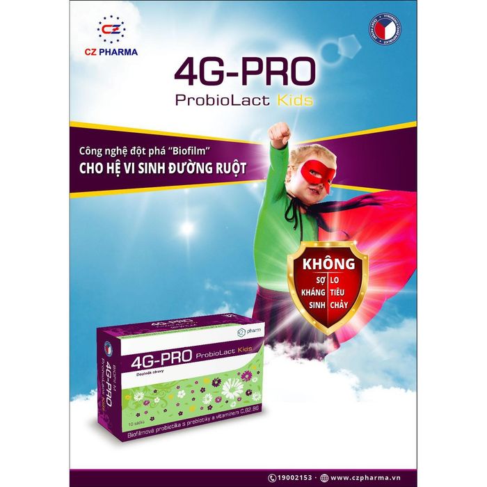 Hình ảnh Men vi sinh 4G-PRO ProbioLact Kids 1