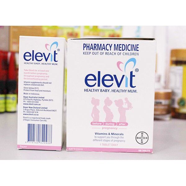 Hình ảnh Vitamin Elevit Dành Cho Bà Bầu 1