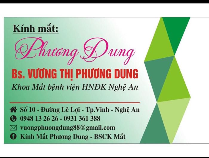 Kính mắt Phương Dung - Hình ảnh 1