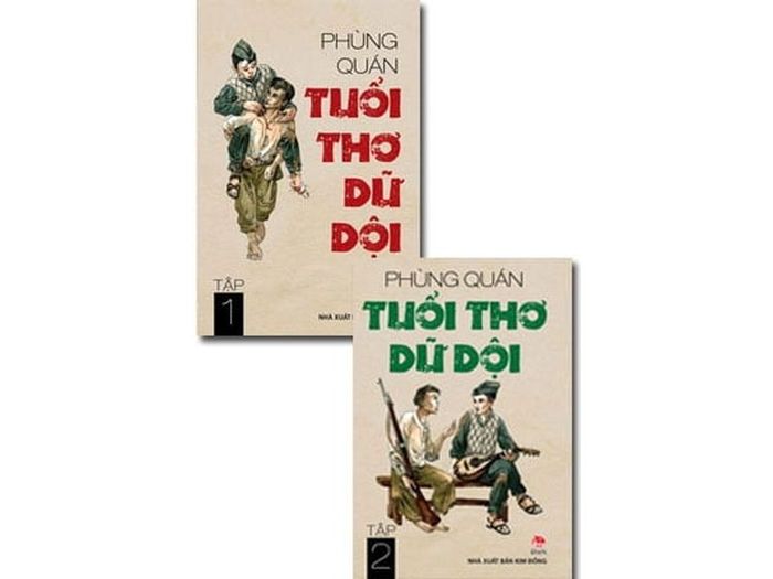 Bìa sách Tuổi thơ dữ dội - Phùng Quán, phiên bản 2