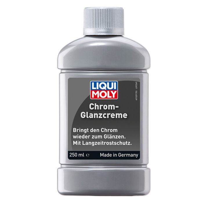 Hình ảnh kem đánh bóng kim loại và vành hợp kim nhôm Liqui Moly Chrome Glanz Creme 1529 1