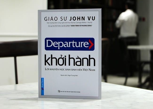 Bìa sách Khởi hành – John Vu 2