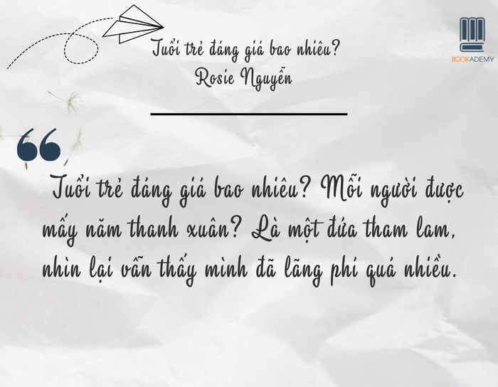 Hình ảnh về Tuổi trẻ có giá trị như thế nào? 2