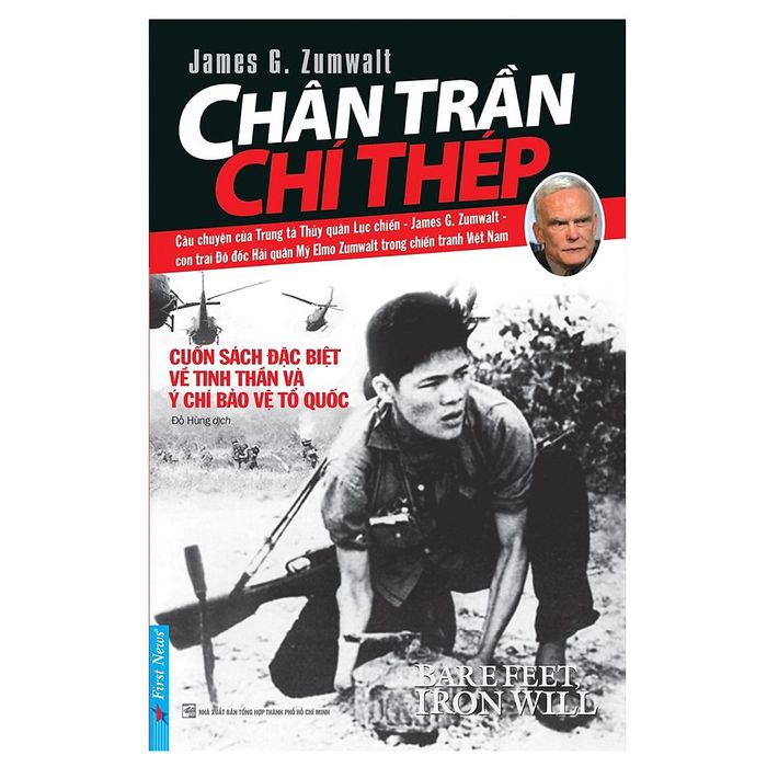 Bìa sách Chân trần chí thép - James G. Zumwalt, ảnh 1