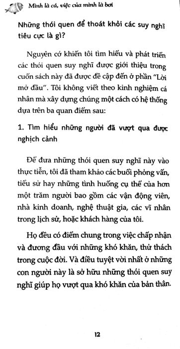 Tôi là cá, nhiệm vụ của tôi là bơi - Hình 2