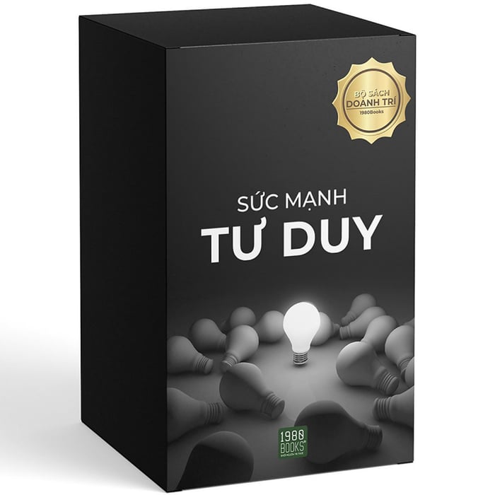 Hộp sách (gồm 4 cuốn) Sức mạnh tư duy hình ảnh 1