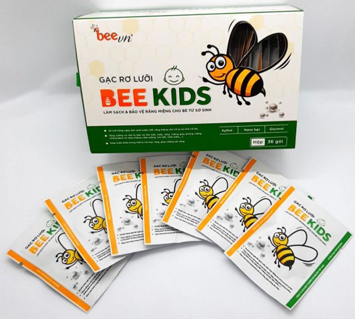 Hình ảnh gạc rơ lưỡi Bee Kids 2