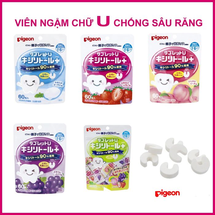 Hình ảnh Kẹo ngậm chống sâu răng Pigeon 1