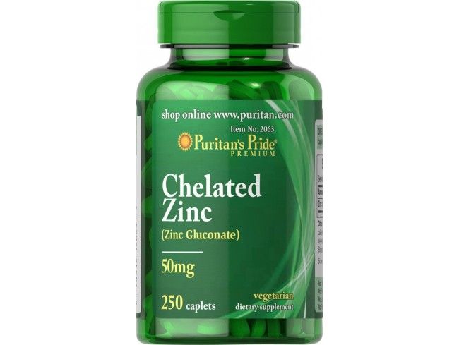 Viên kẽm Chelated Zinc Gluconate 50mg - Ảnh 1