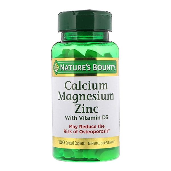 Viên uống Nature’s Bounty Calcium Magnesium Zinc With D3 - Ảnh 1