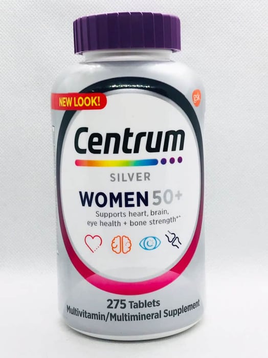 Hình ảnh vitamin Centrum Silver Women 50+ dành cho phụ nữ trên 50 tuổi - Ảnh 2