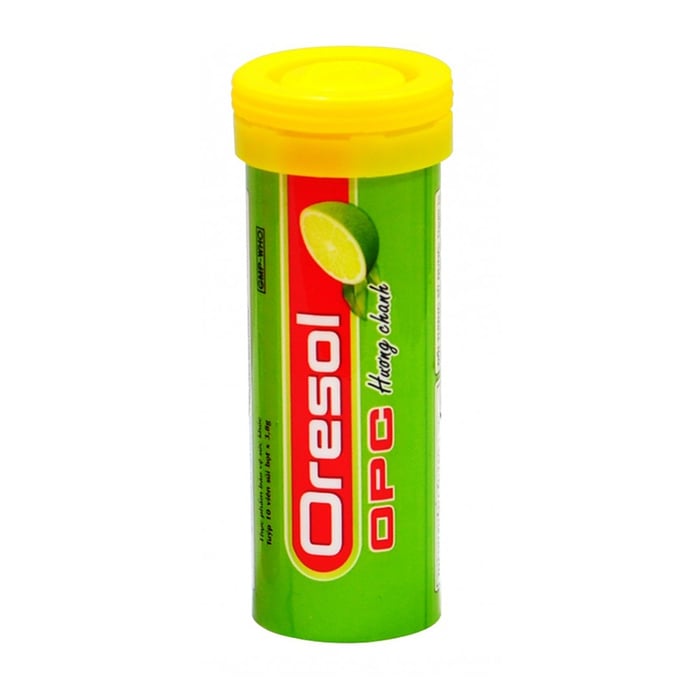 Viên Sủi Điện Giải Oresol Opc Hương Chanh - Hình 2