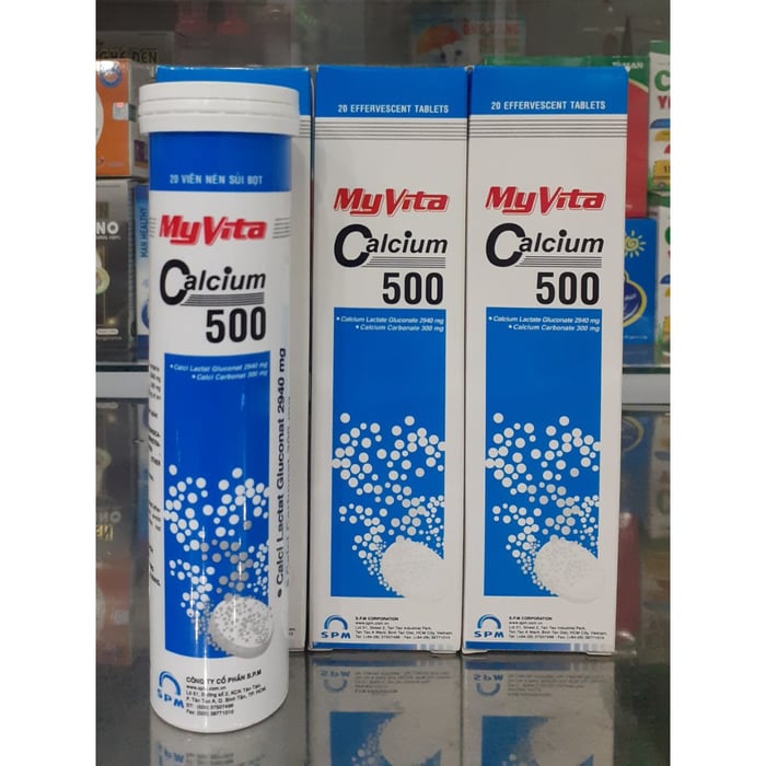 Hình ảnh 2 của Viên Sủi Bổ Sung Canxi Myvita Calcium