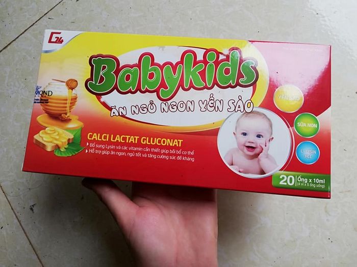 Hình ảnh 2 của Siro Yến Sào Babykids