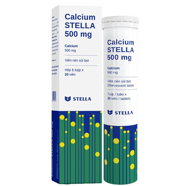 Hình ảnh 2 của Calcium STELLA 500 mg