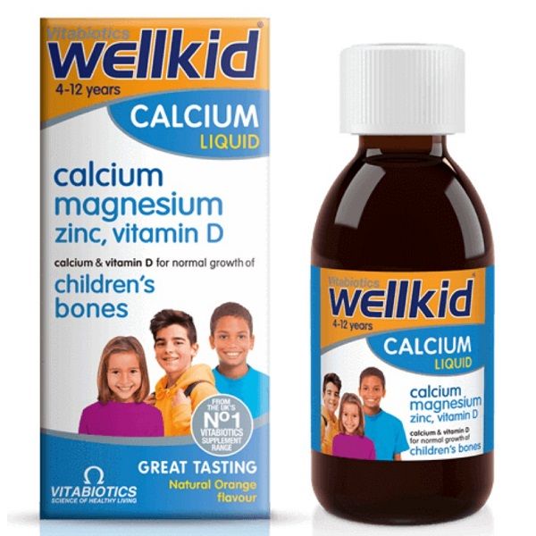 Sản phẩm Canxi dạng lỏng Wellkid Calcium Liquid - Hình 2