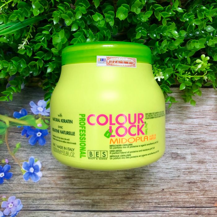 Hình ảnh Dầu hấp tóc khóa màu chuyên nghiệp Bes Colour Lock Midopla - ảnh 2