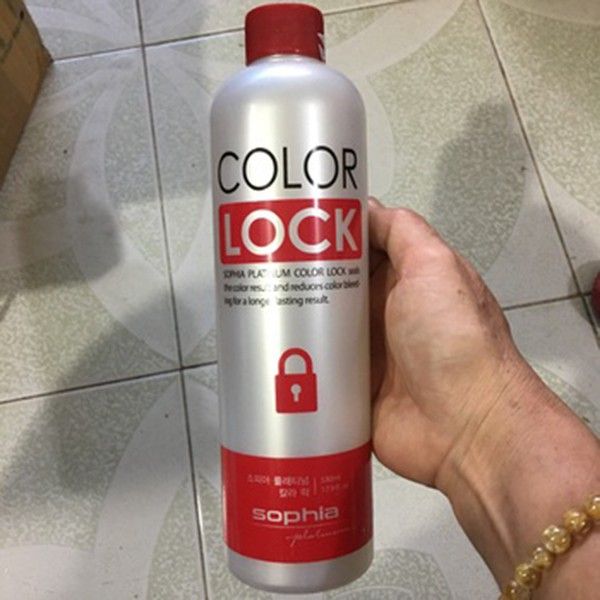 Hình ảnh 2 của thuốc khóa màu tóc nhuộm Sophia Color Lock