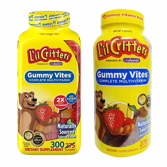 Hình ảnh kẹo dẻo bổ sung vitamin L’il Critters Gummy Vites Complete Multivitamin - 1