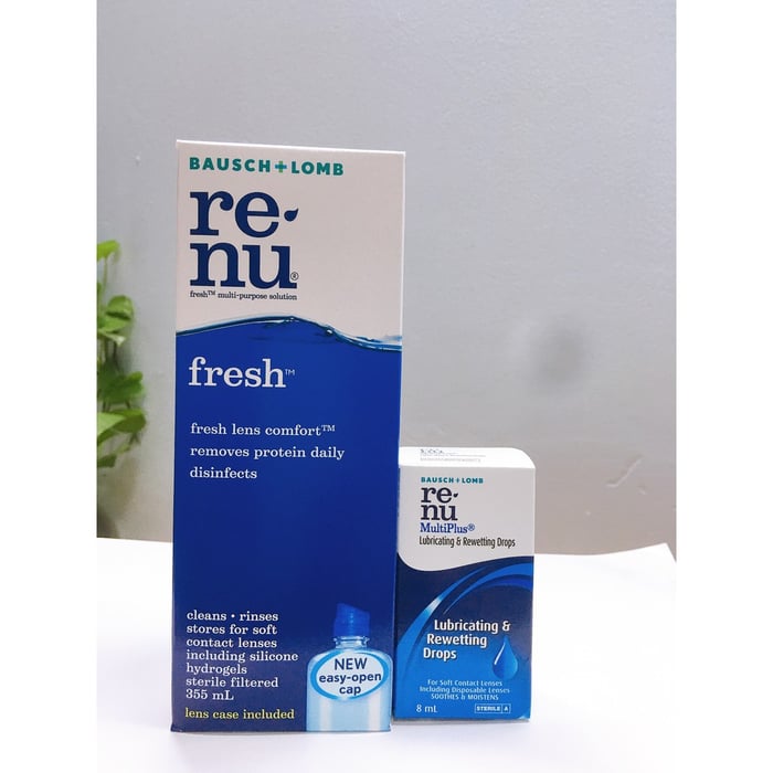 Thuốc nhỏ mắt kính áp tròng Renu - Hình 2