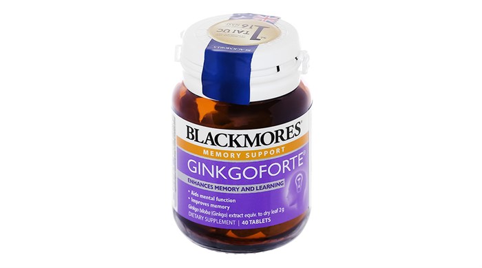 Viên uống tăng tuần hoàn não Blackmores GinkgoForte - Hình 1