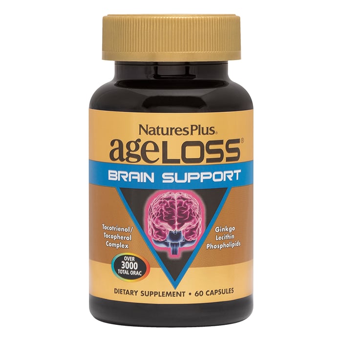 Nature's Plus Ageloss Brain Support - Tăng cường tuần hoàn máu não - Hình ảnh 2