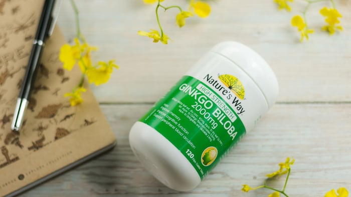 Hình ảnh Ginkgo Biloba 2000mg của Nature's Way