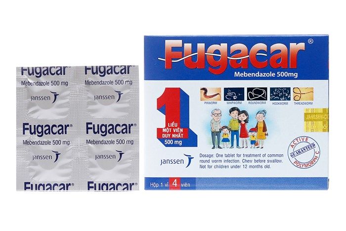 Hình ảnh thuốc tẩy giun Fugacar lần 2