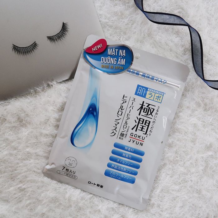 Hình ảnh 2 của Mặt nạ Hada Labo Gokujyun Hyaluron Mask