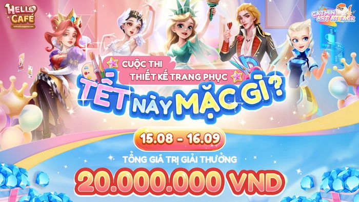 Khơi nguồn sáng tạo cùng Hello Café với cuộc thi thiết kế trang phục “Tết Này Mặc Gì?”