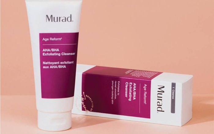 Sữa Rửa Mặt Tẩy Tế Bào Da Chết Murad AHA/BHA Exfoliating Cleanser hình ảnh 2