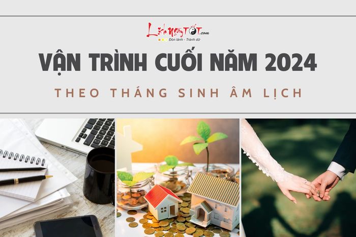 Vận mệnh cuối năm 2024 theo tháng sinh âm lịch