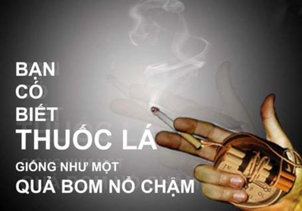 Hình ảnh minh họa số 1 về tác hại của thuốc lá