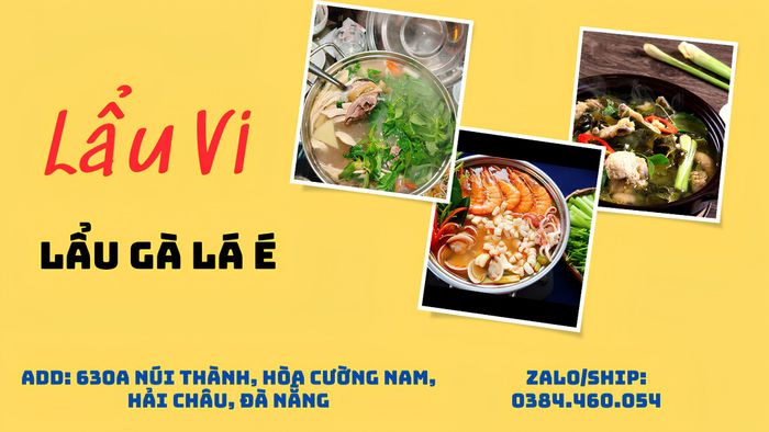 Lẩu Vi - Lẩu gà lá é hình ảnh 1