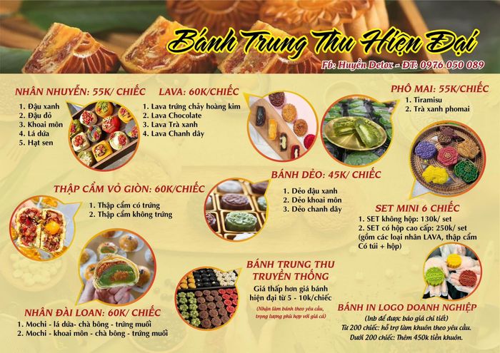 Bánh Trung Thu Handmade Huyền Detox - Hình 1