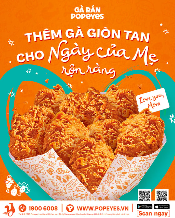 Hình ảnh gà rán Popeyes 2