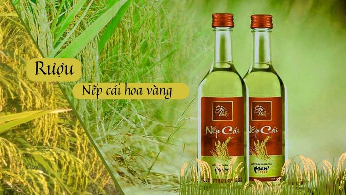 Hình ảnh rượu nếp cái hoa vàng 2