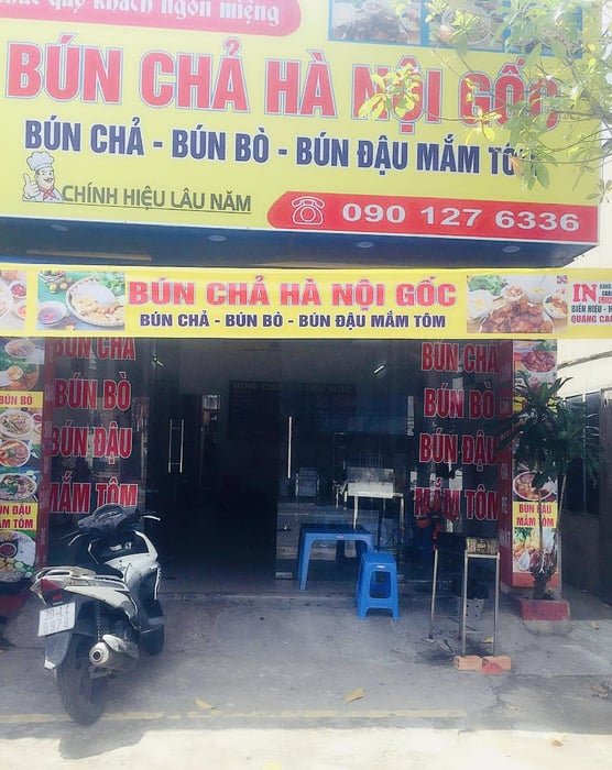 Bún chả Hà Nội chính gốc - Ảnh 1