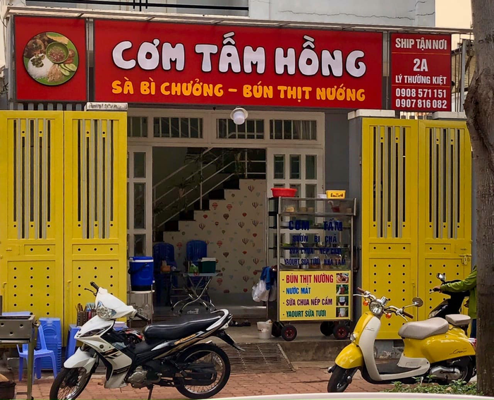 Hình Ảnh Cơm Tấm Hồng 1