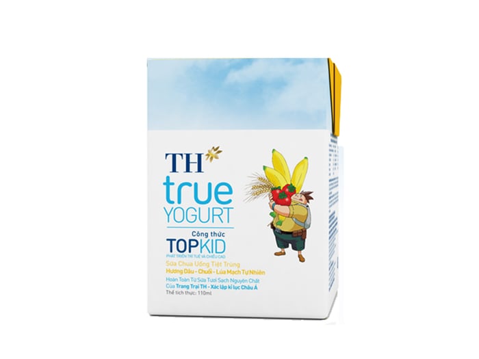 Hình ảnh sữa chua uống tiệt trùng TOPKID TH True Yogurt 1