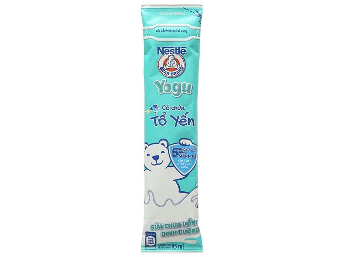 Hình ảnh sữa chua uống tổ yến Nestlé Yogu 2