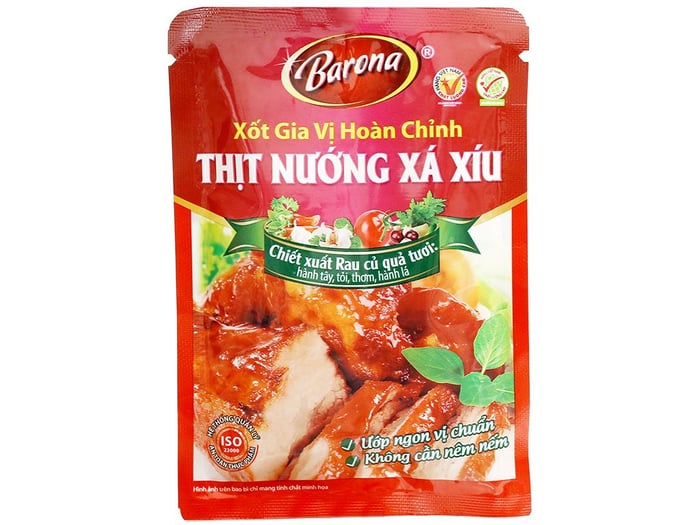 Hình ảnh Xốt gia vị hoàn chỉnh thịt nướng xá xíu Barona - Ảnh 2