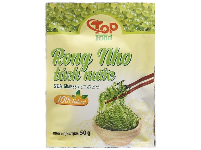 Rong nho tách nước Top Food hình 1