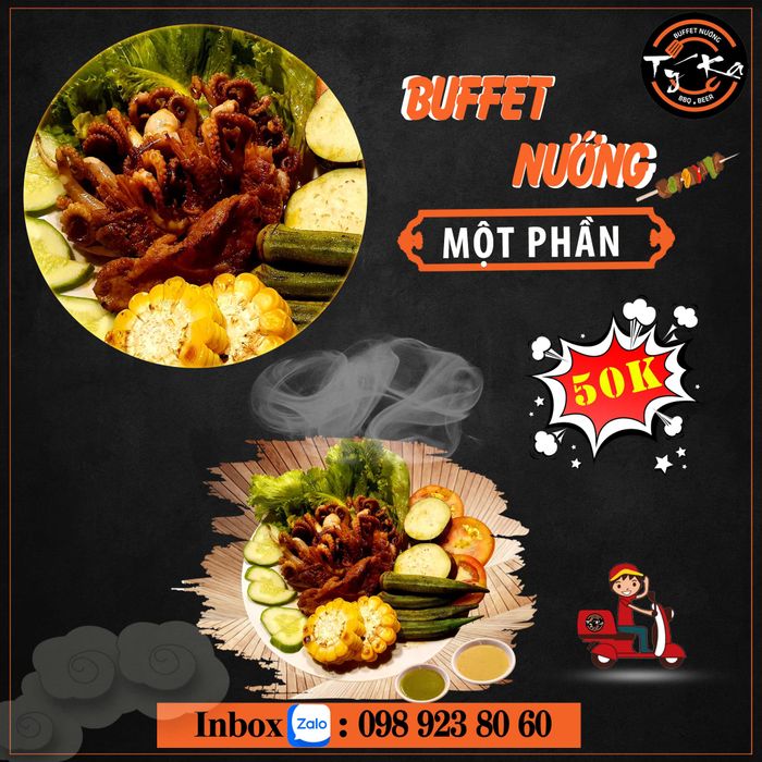 Hình ảnh 2 tại Phố Nướng Tự Chọn Tý Ka
