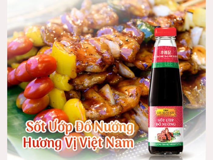 Hình ảnh Sốt ướp thịt nướng hương vị Việt Nam Lee Kum Kee - Ảnh 2