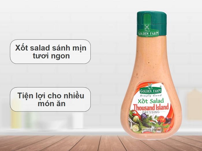 Hình ảnh sốt salad Thousand Island Golden Farm 1